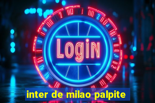 inter de milao palpite